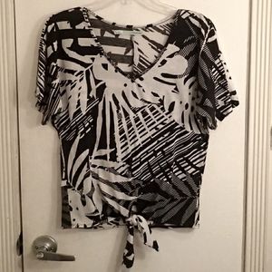 Maurices Tie Front Top